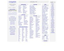 craigslist provides local classifieds and forums for jobs, housing, for sale, services, local community, and events. . Craiglist org orlando